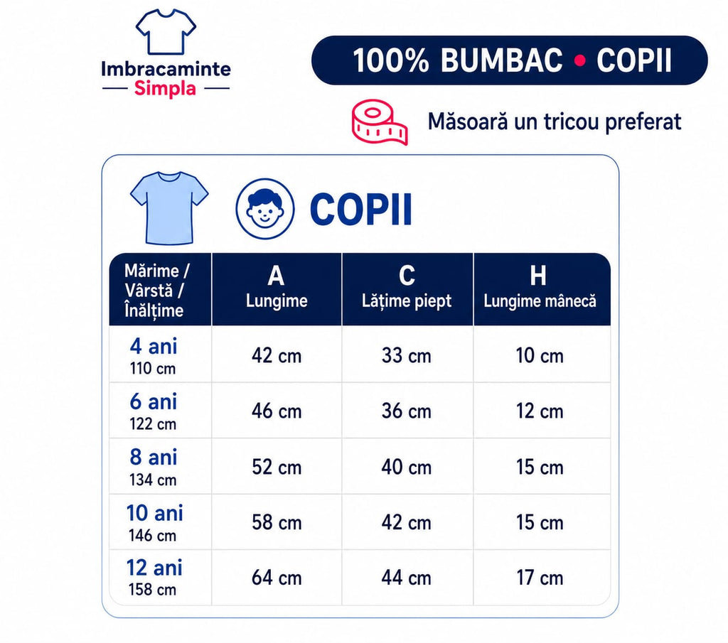 Tricou SoulStar pentru Copii - 100% Bumbac
